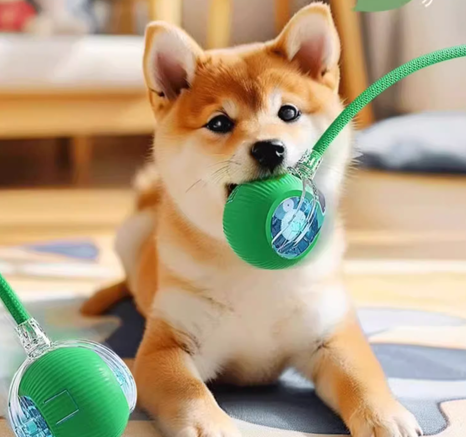Smart Interactive Pet Ball – Auto Rolling Toy for Dogs & Cats, Bite-Resistant, Obstacle-Avoiding, Silent Motor & Long Battery Life