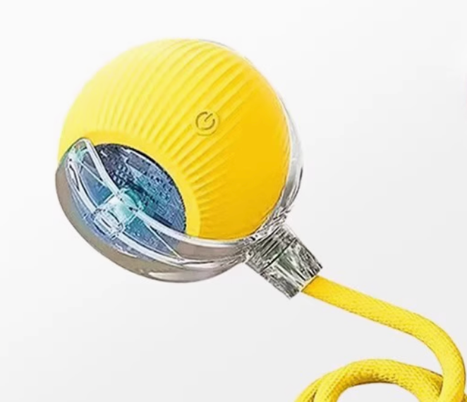 Smart Interactive Pet Ball – Auto Rolling Toy for Dogs & Cats, Bite-Resistant, Obstacle-Avoiding, Silent Motor & Long Battery Life