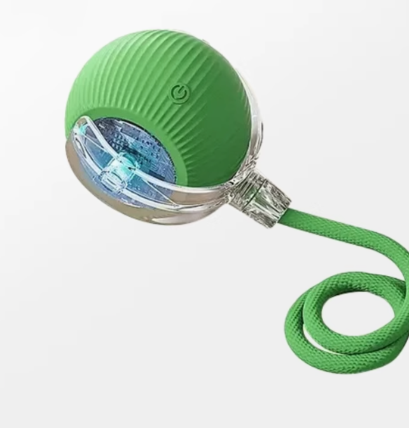 Smart Interactive Pet Ball – Auto Rolling Toy for Dogs & Cats, Bite-Resistant, Obstacle-Avoiding, Silent Motor & Long Battery Life