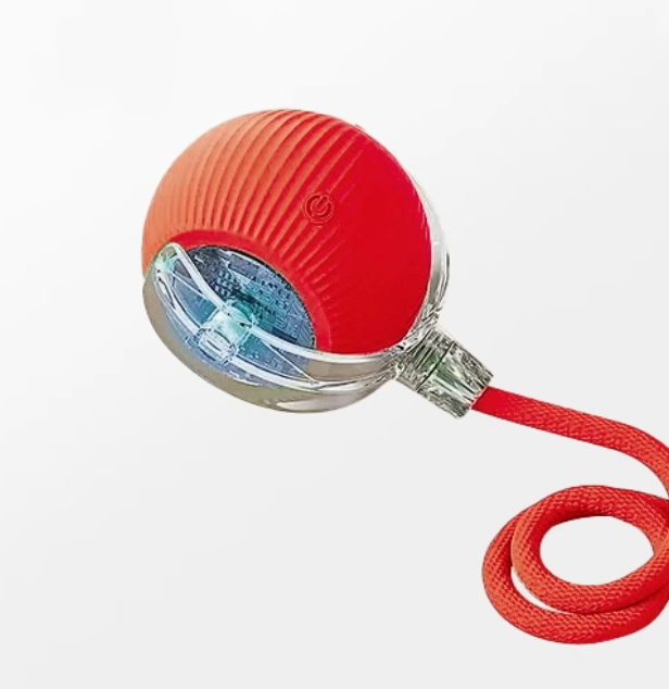 Smart Interactive Pet Ball – Auto Rolling Toy for Dogs & Cats, Bite-Resistant, Obstacle-Avoiding, Silent Motor & Long Battery Life