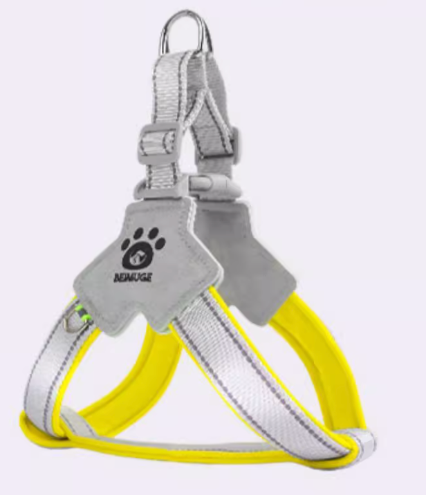 Dog Harness Leash Set | No-Pull Reflective Vest Harness for Small & Medium Dogs | Shiba Inu Corgi Walking Harness