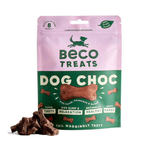 Beco Dog Choc Dog Treats - Carob, Chamomile & Quinoa