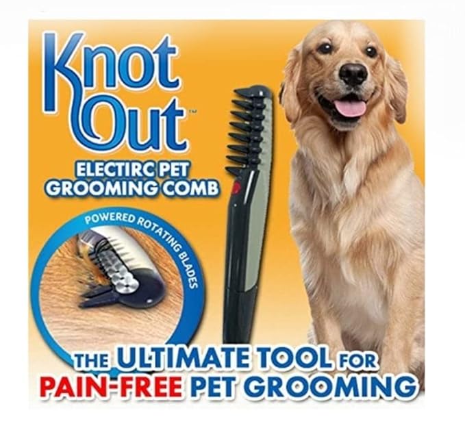 Sollar's Knot Out Ultimate Pet Electrical Grooming Comb
