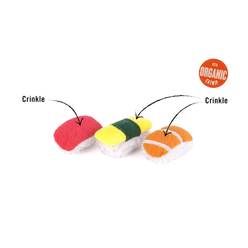 P.L.A.Y. Feline Frenzy Sushi Cat Toys