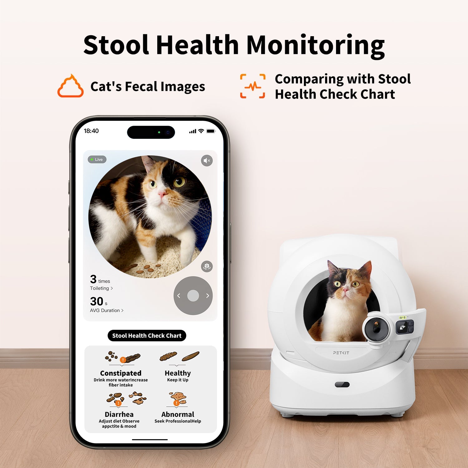 PETKIT PUROBOT ULTRA AI-powered Cat Litter Box with Health Tracking