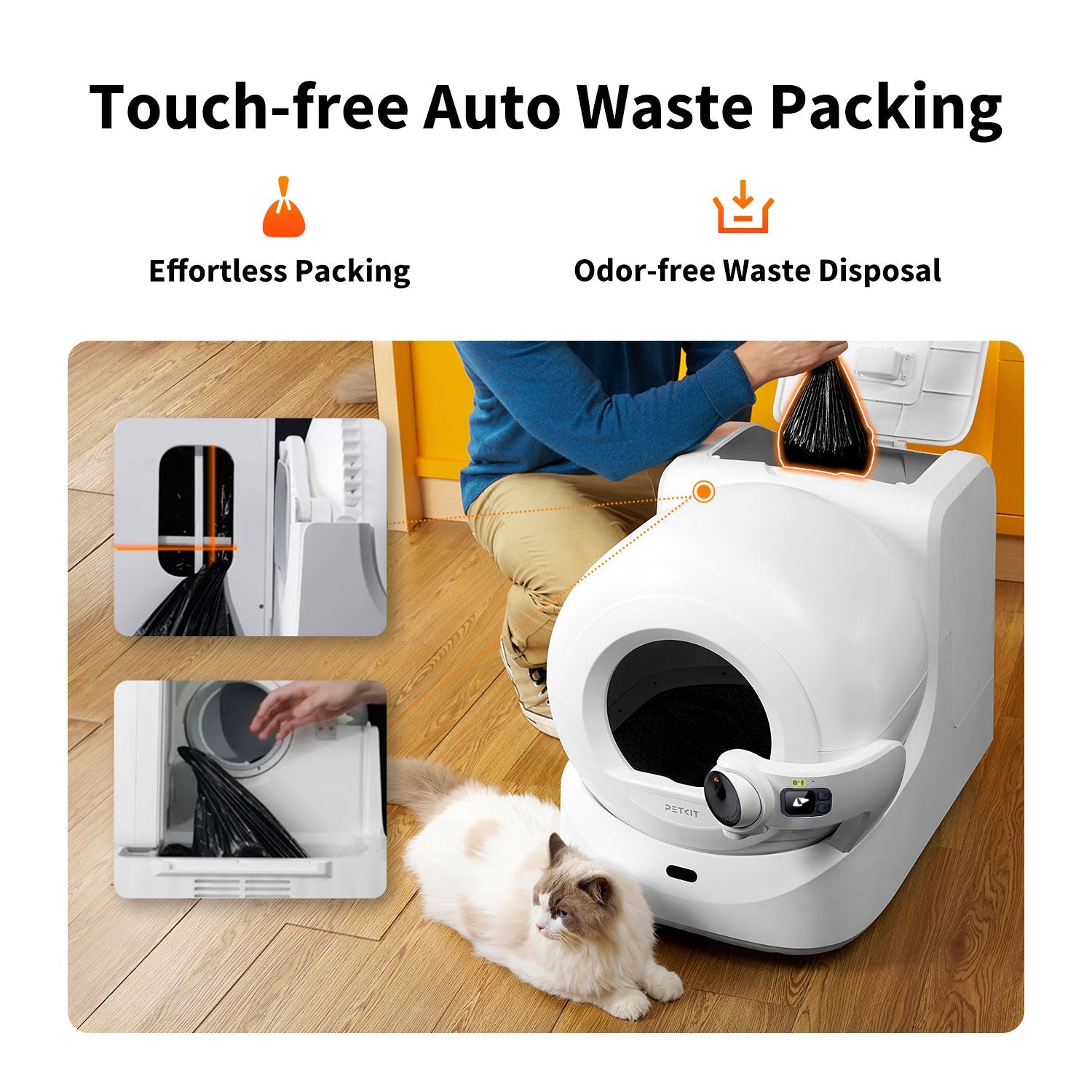 PETKIT PUROBOT ULTRA AI-powered Cat Litter Box with Health Tracking