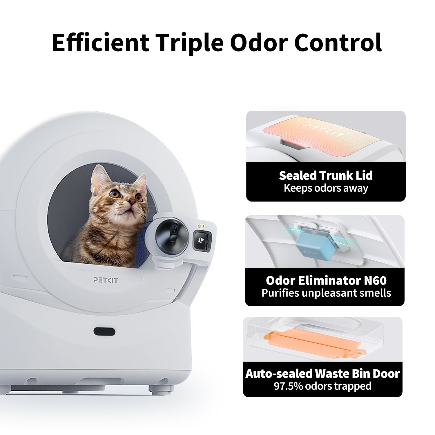 PETKIT PUROBOT ULTRA AI-powered Cat Litter Box with Health Tracking