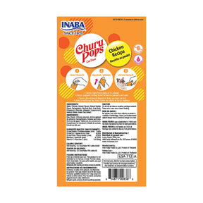 INABA Churu Pops Chicken Recipe Cat Treat 4x15g