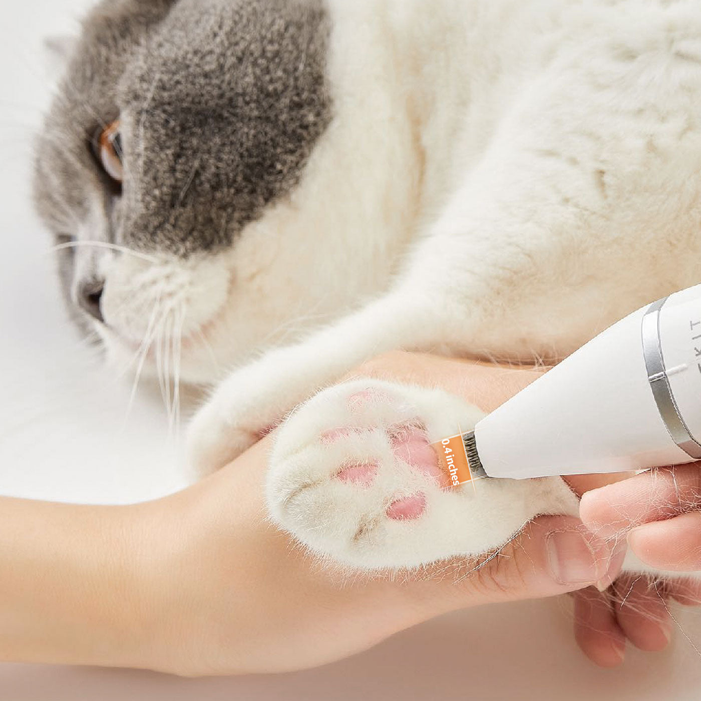 Petkit 2-in-1 Pet Trimmer Pro - Dual Trimmer Heads for All Areas