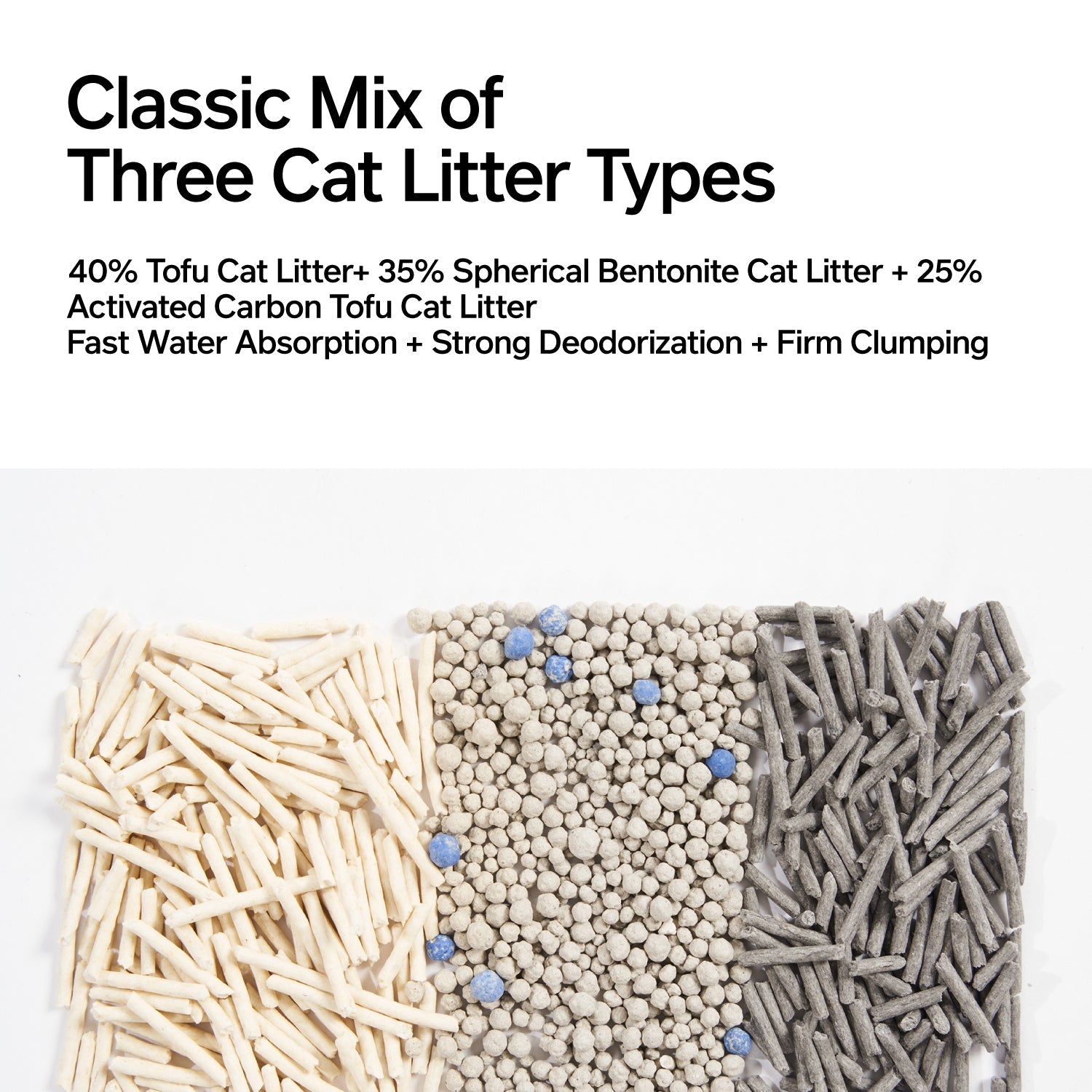 PIDAN 3-in-1 Premium Mixed Cat Litter