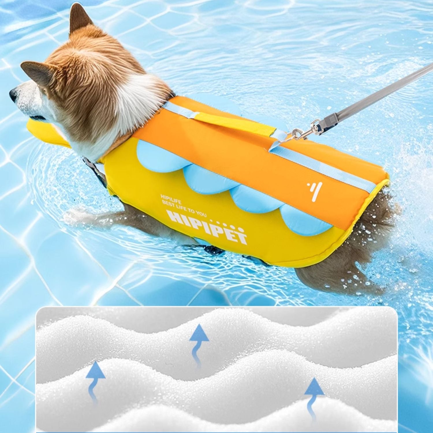 Pet Dog Life Jacket | Safety Swim Vest for Dogs 🐶🏊‍♂️