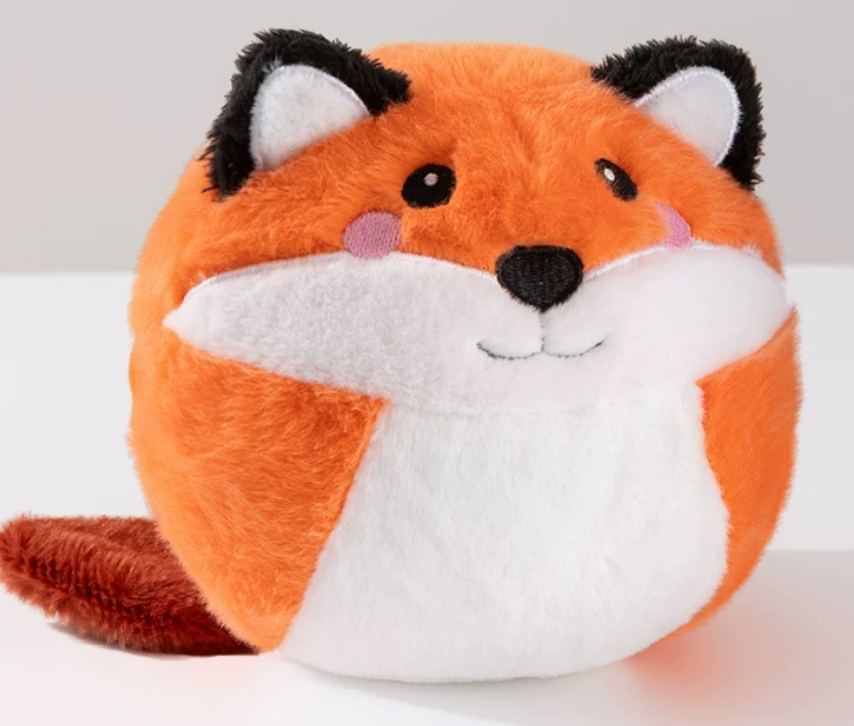 Automatic Bouncing Plush Ball Toy for Dogs – Washable Cover