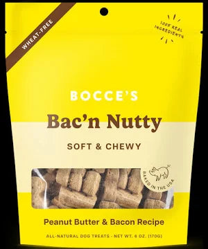 Bocce's Bac'n Nutty Training 6oz