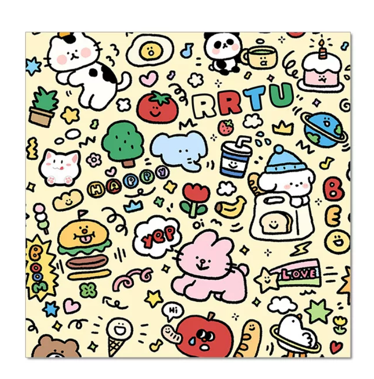 Cat Grooming Wrap | Self-Adhesive Magic Pet Towel 55x55cm – Nail, Bath, Groom