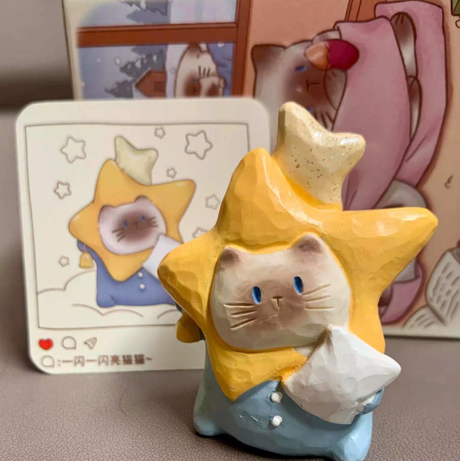Cat PAL A Little Warmth Blind Box – Cute Cat Collectible Figures