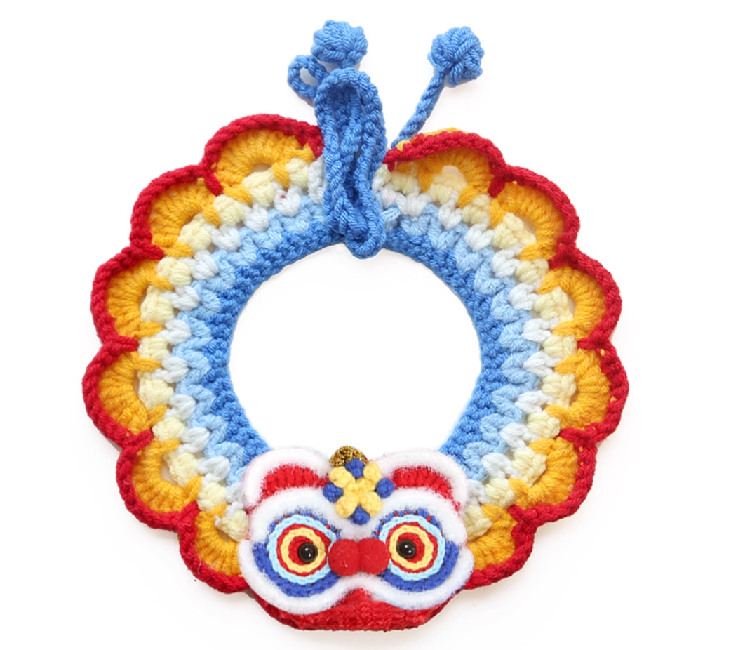 Chinese New Year Pet Bib for Cats & Dogs