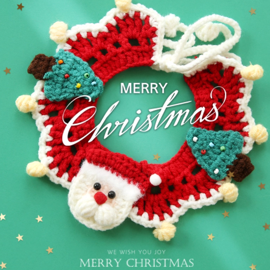 Christmas Pet Collar for Cats & Small Dogs