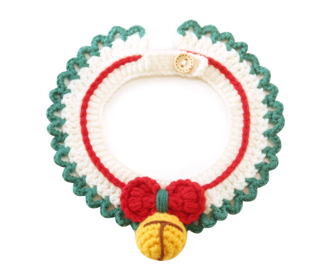 Christmas Pet Collar for Cats & Small Dogs