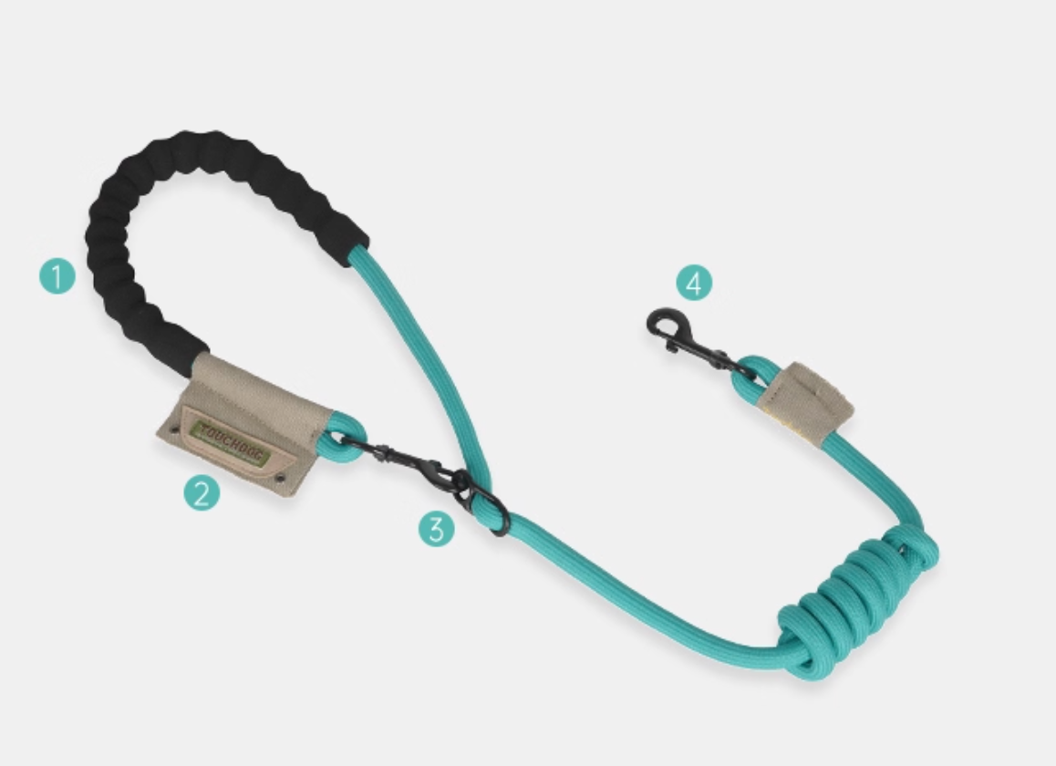 Climbing Dog Multifunction Leash – Heavy-Duty