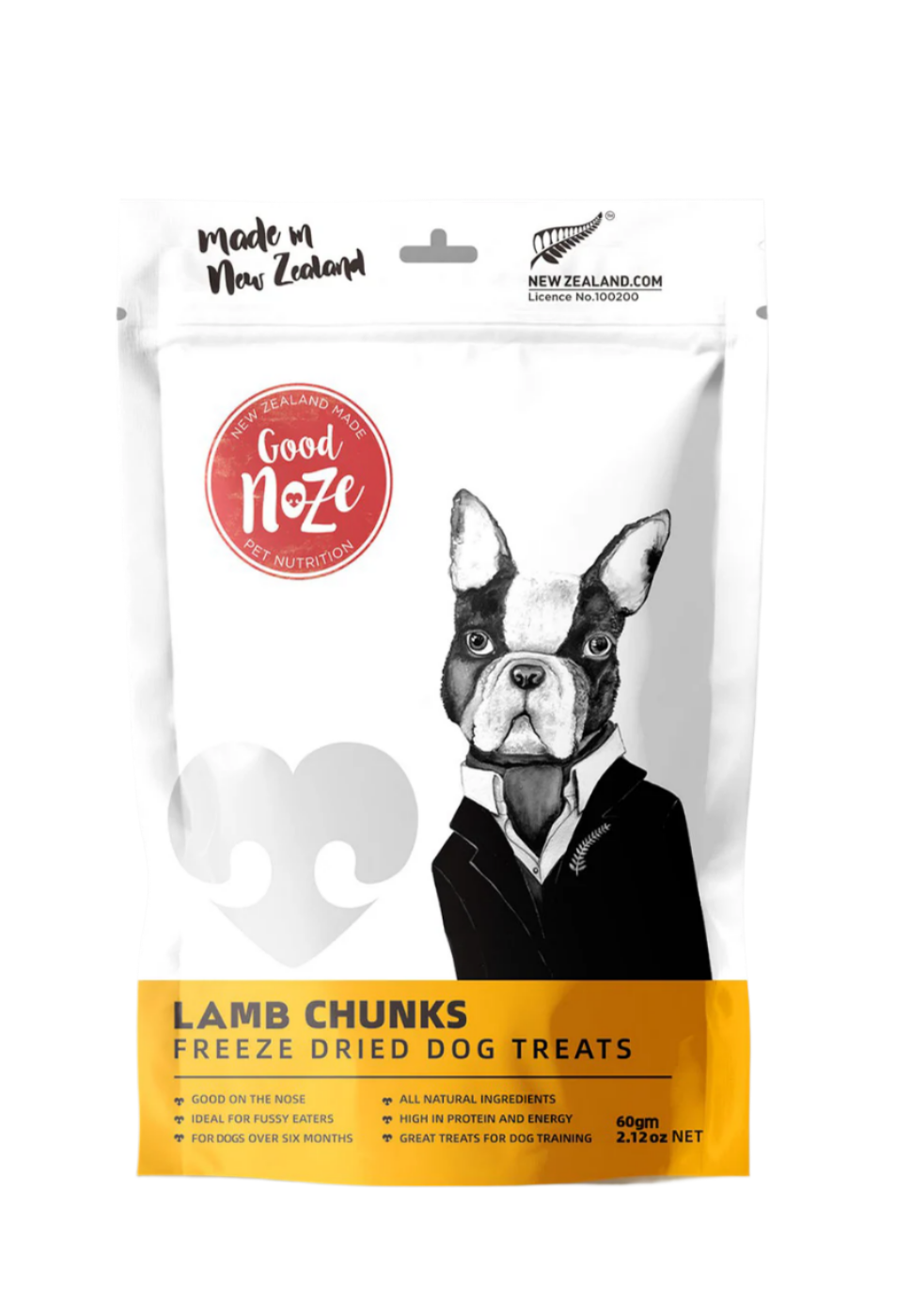 GoodNoze Lamb Chunks 60g