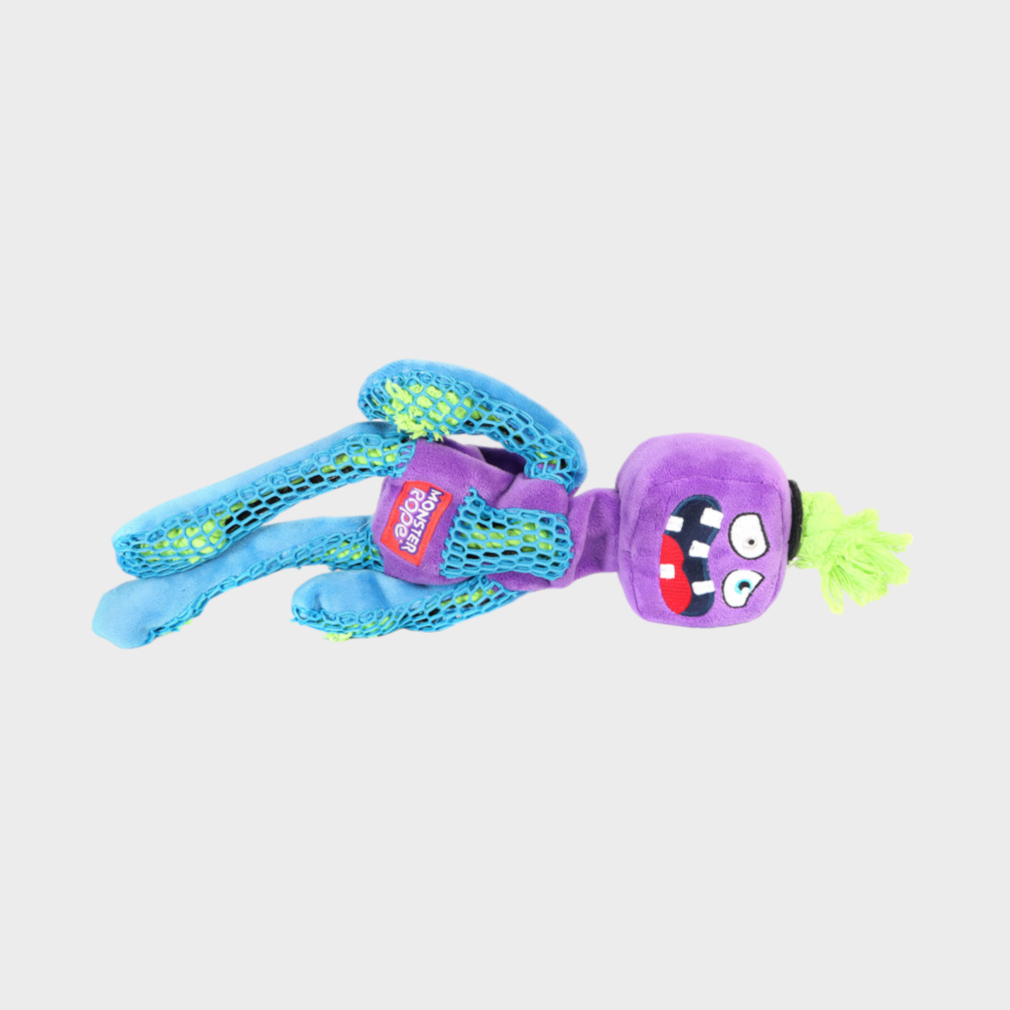 GiGwi Monster Rope Plush Toy - Purple.