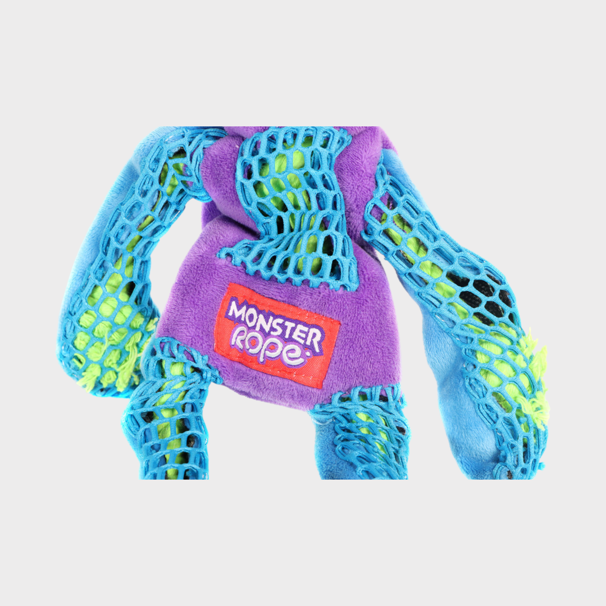GiGwi Monster Rope Plush Toy - Purple.