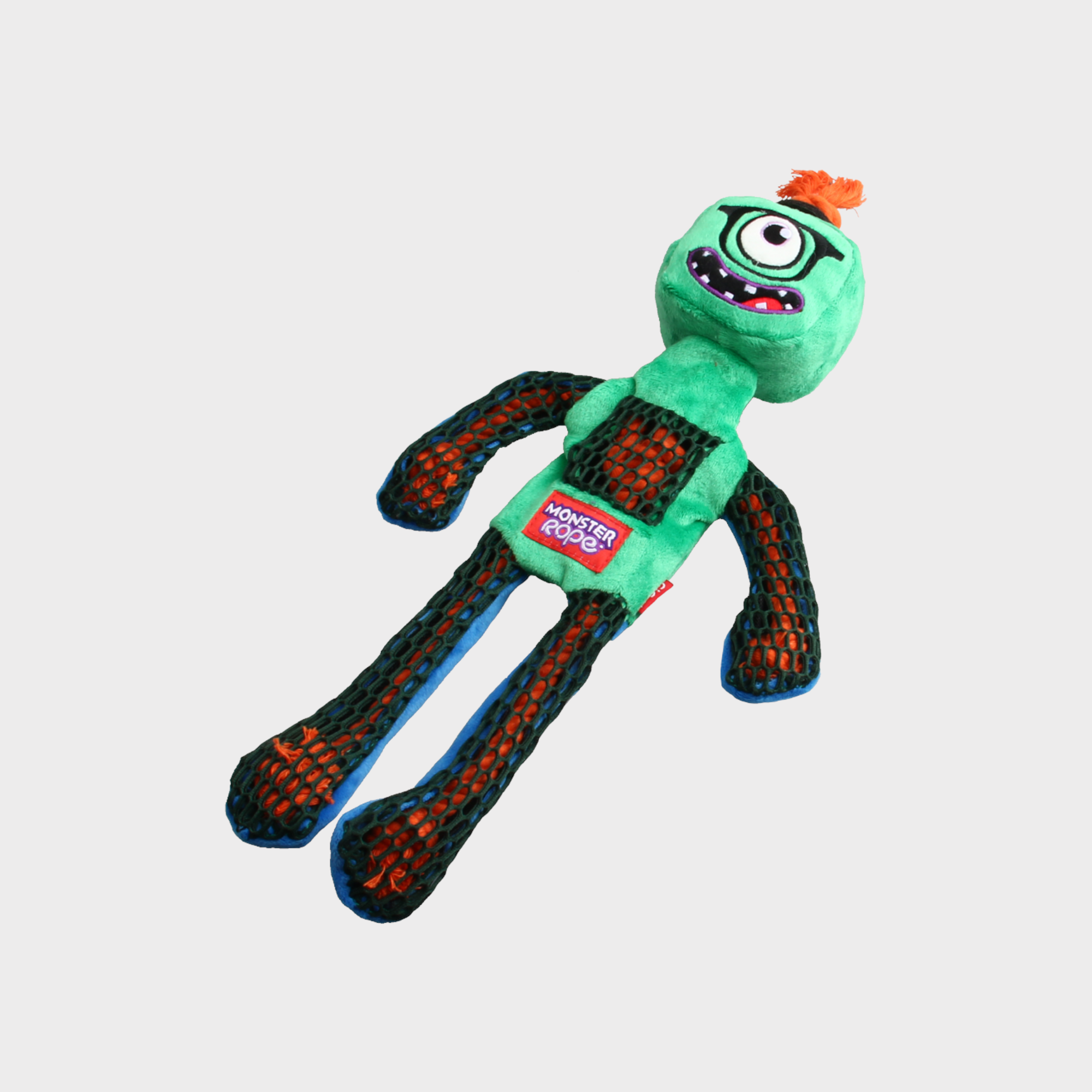 GiGwi Monster Rope Dog Toy - Green.