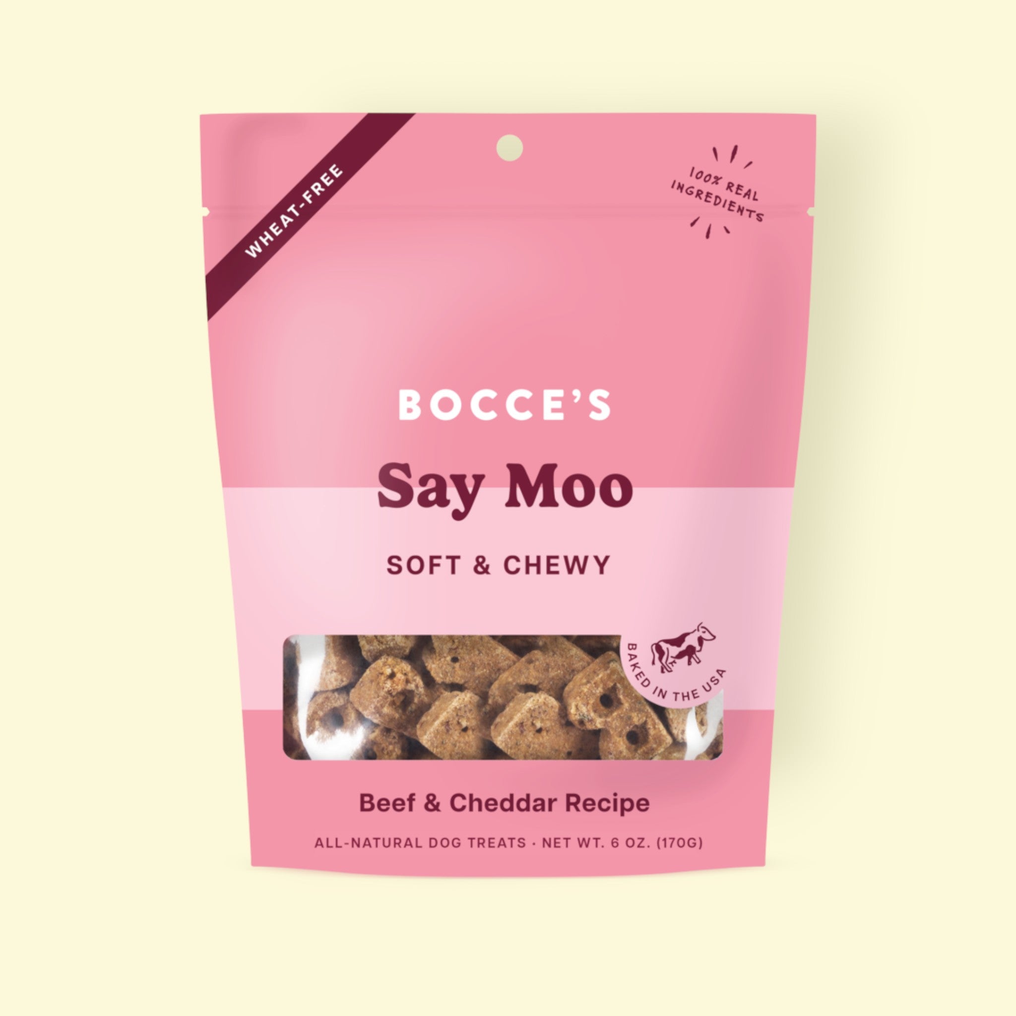 Bocce's Say Moo 柔软耐嚼 6 盎司（170 克）