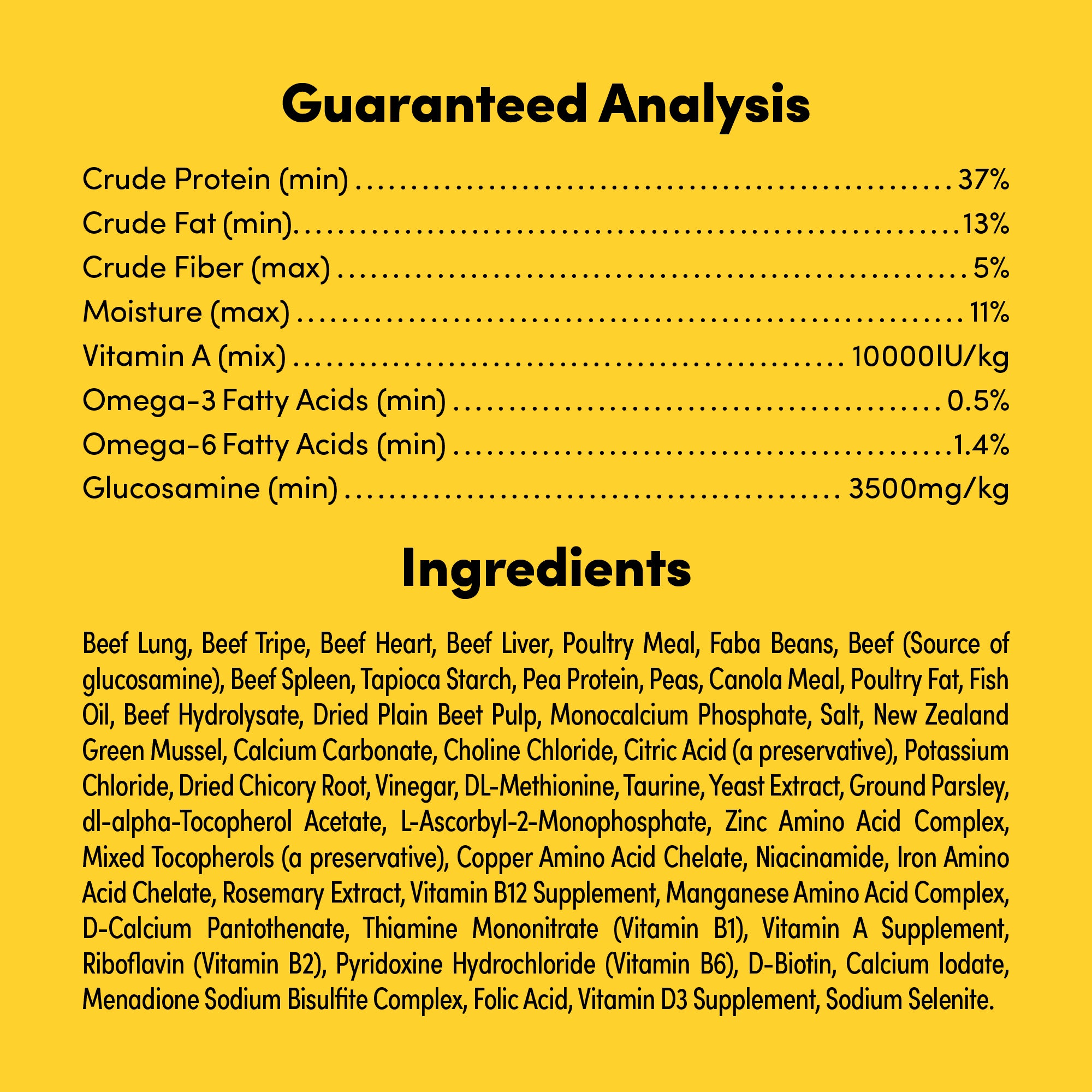 Animals Like Us RawMix50 with Grass-Fed Beef Freeze Dried Dog Food