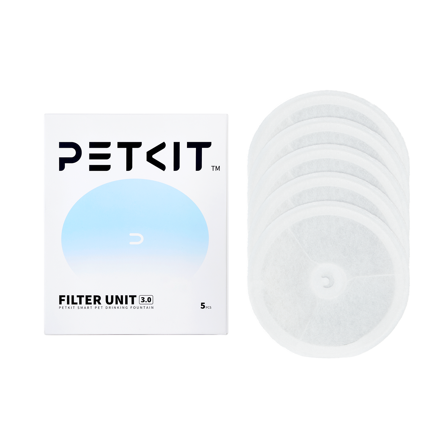 Petkit 智能喷泉过滤器 3.0（5 件）