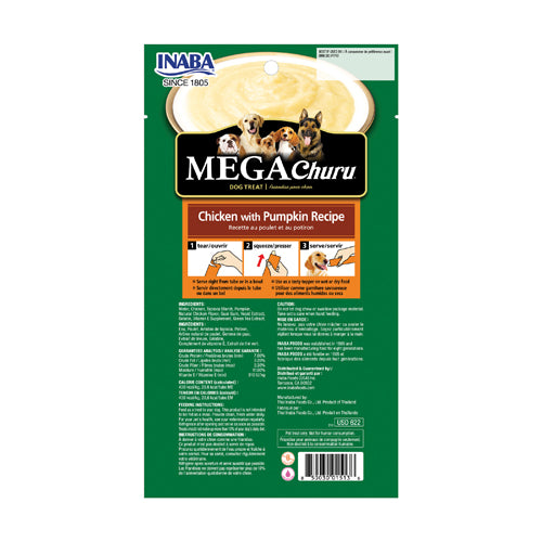 Inaba Dog Churu Mega Chicken & Cheese (48g x 3)