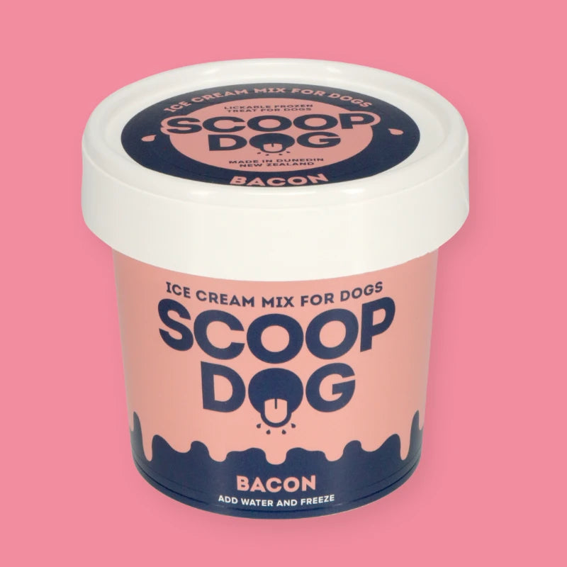 Scoop Dog Bacon Ice Cream Mix for Dogs - Natural & Delicious