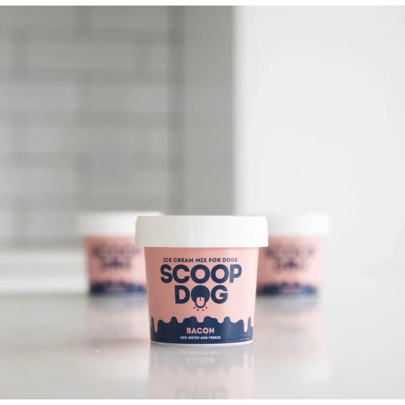 Scoop Dog Bacon Ice Cream Mix for Dogs - Natural & Delicious