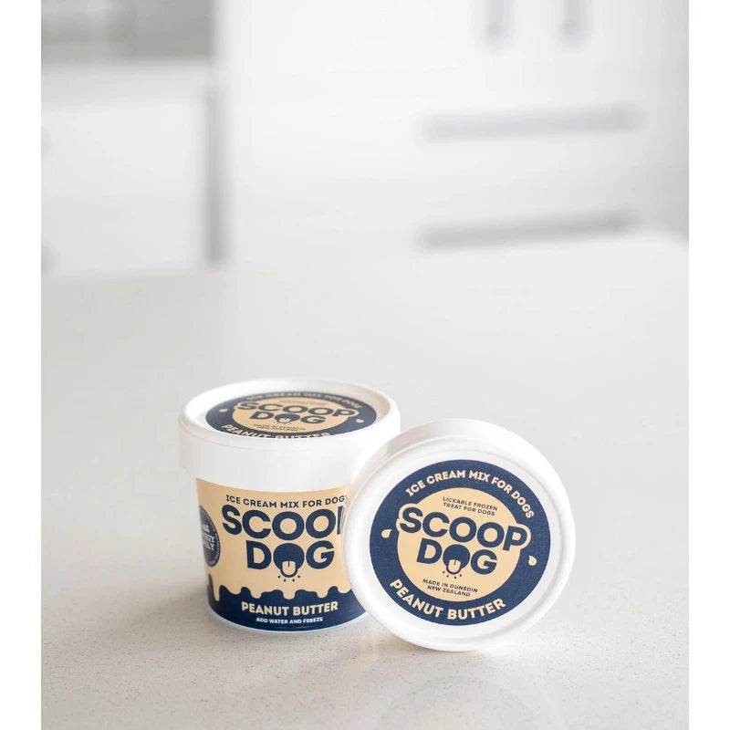 Scoop Dog Peanut Butter Ice Cream Mix for Dogs - Natural & Delicious