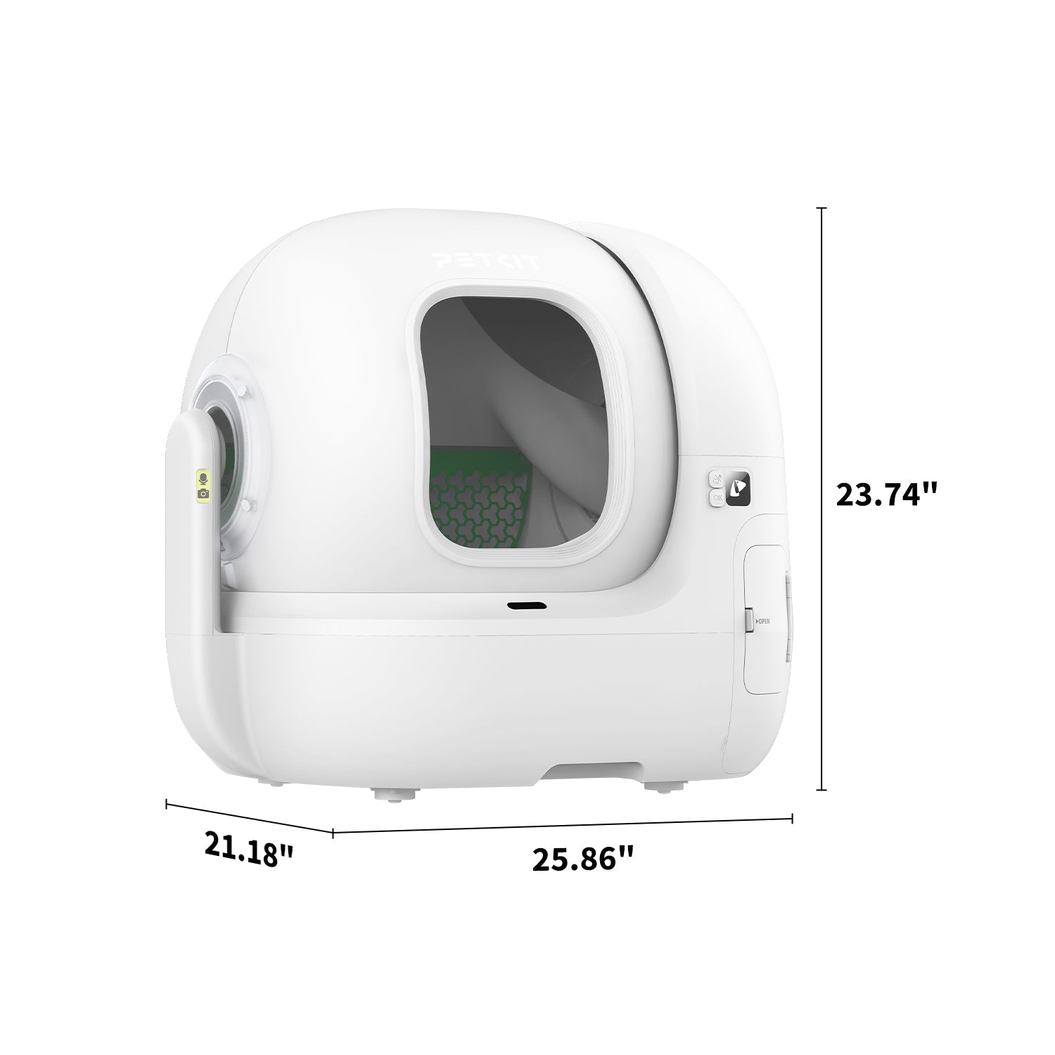 PETKIT Purobot Max Pro Smart Litter Box – AI Monitoring & Odor Control