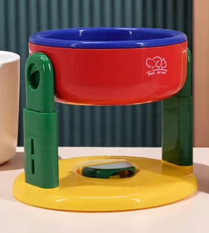 Elevated Pet Bowl | Ceramic Dog & Cat Food & Water Bowl