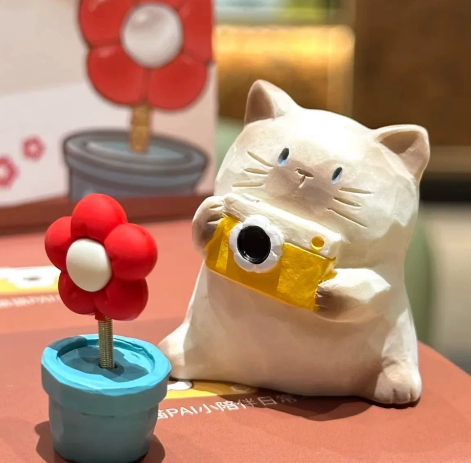 Everyday Cat Companion Blind Box – Cute Miniature Collectible Figures