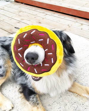 ZippyPaws Dog Toy Donutz Chocolate