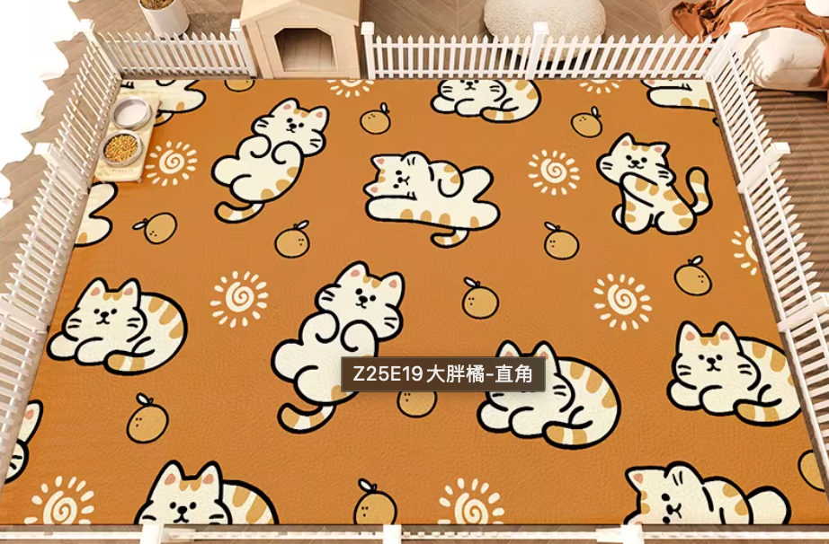 Pet Litter Mat & Door Mat | Thickened Waterproof Anti-Slip Cat & Dog Floor Mat