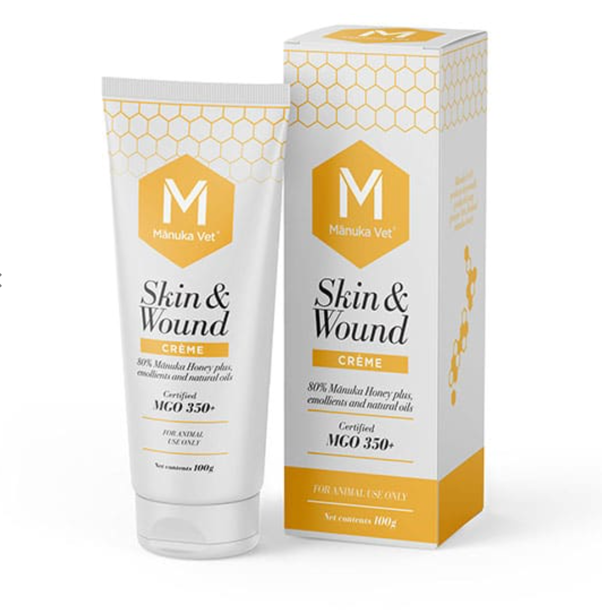Manuka Vet Skin and Wound Creme 100g - Certified MGO 350+