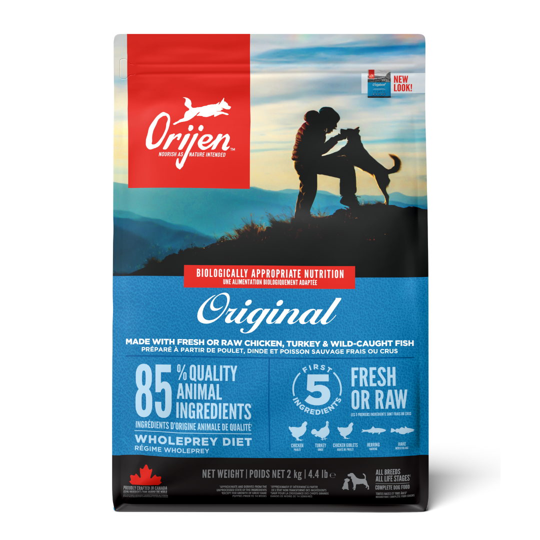 Orijen™ Original Dog – Chicken & Turkey, Eggs, and Wild-Caught Fish