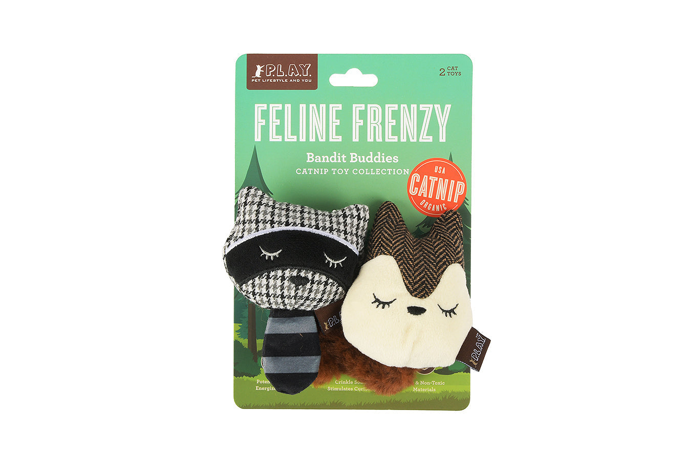 P.L.A.Y. Feline Frenzy - Bandit Buddies Toy Set