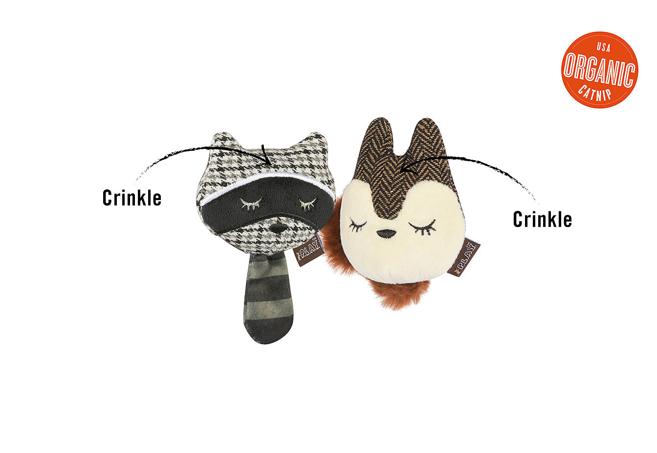 P.L.A.Y. Feline Frenzy - Bandit Buddies Toy Set