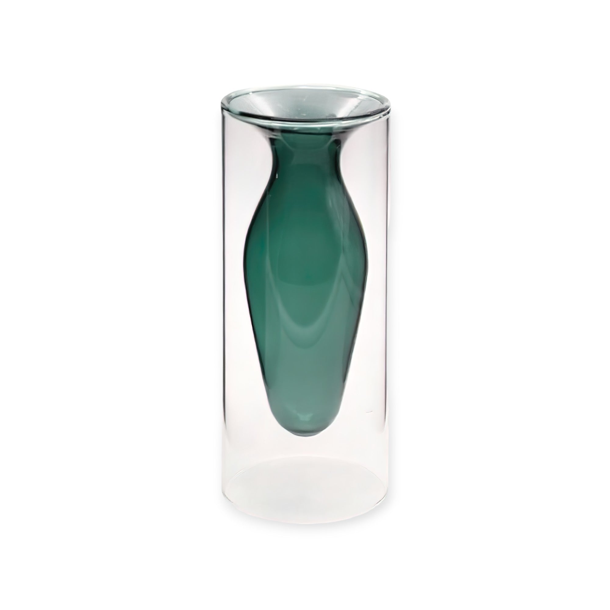 Whispering Hues Glass Vase Collection: Serenity in Every Curve