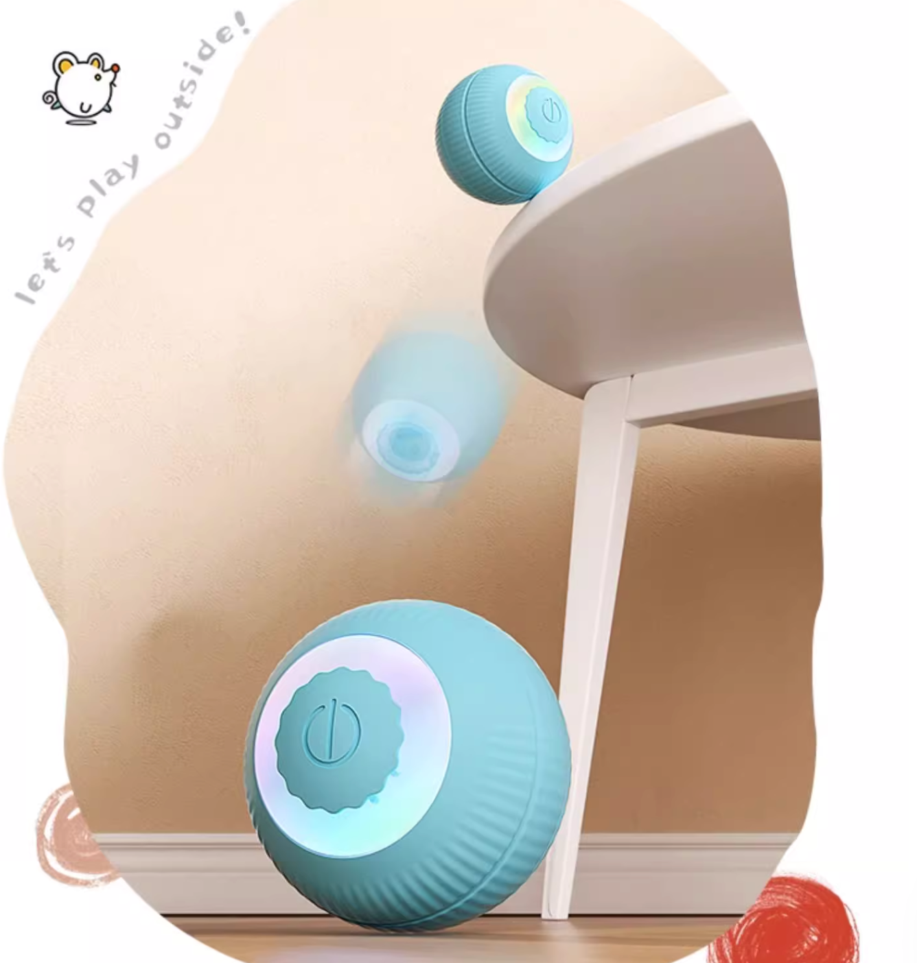 Smart Cat Toy Ball – Automatic Rotating Interactive Laser Toy