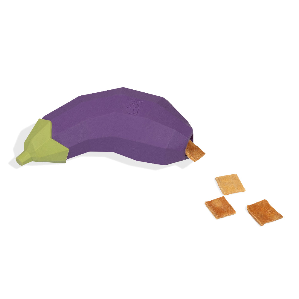 Zee.Dog Super Veggiez Toy - Eggplant