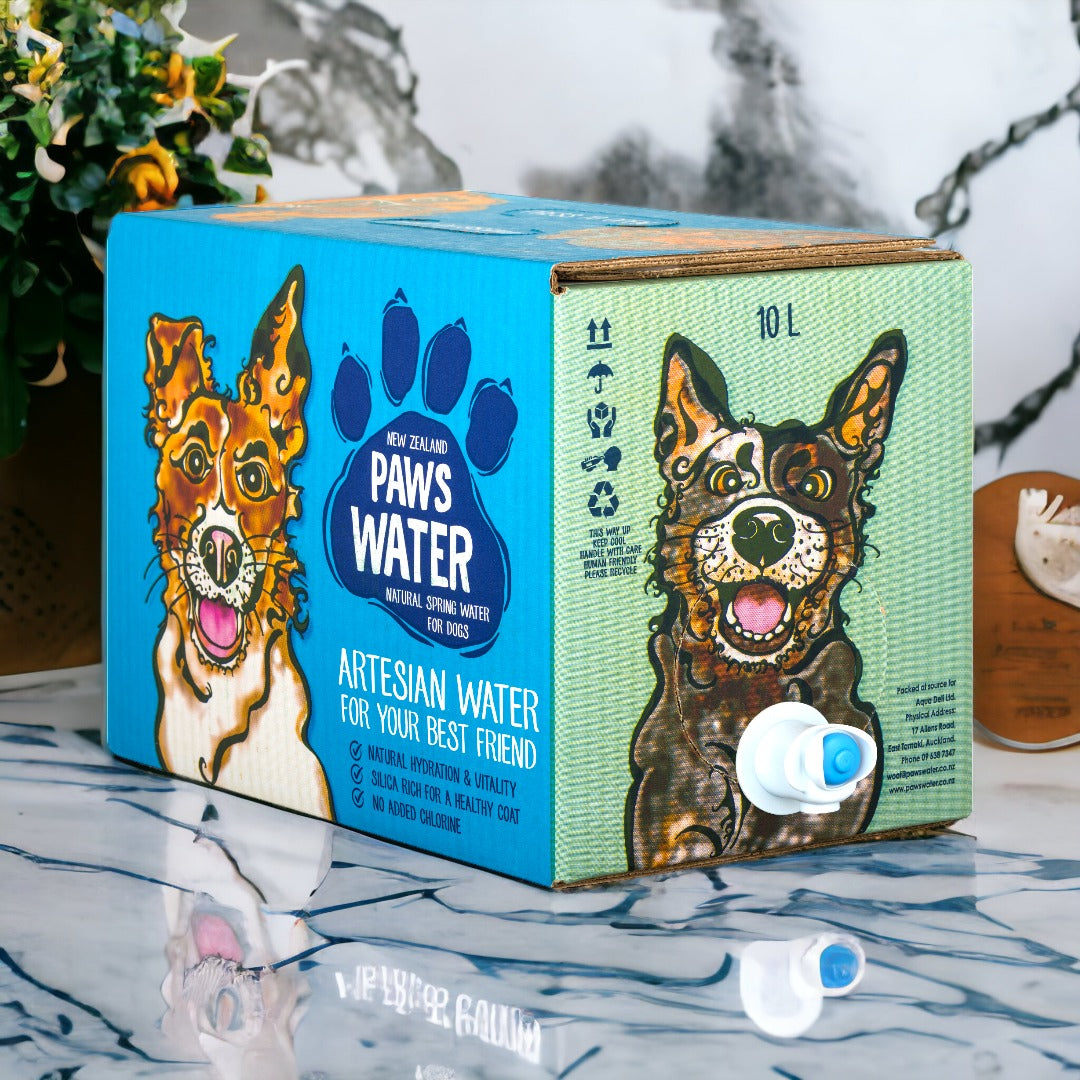 PAWS Water - NZ purest natural spring water for pets
