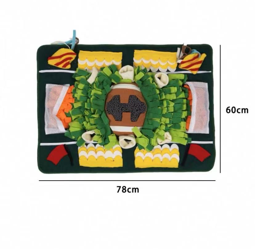Pet Snuffle Mat – Interactive Nose Work Feeding Toy for Dogs & Cats, Slow Feeder Puzzle Mat for Treat Hiding & Mental Stimulation
