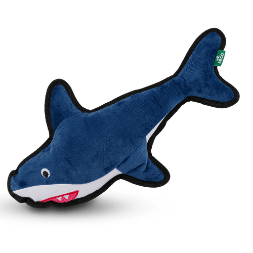 Beco Recycled Rough & Tough Shark Dog Toy