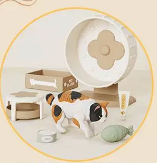 Mini Cat Toy Blind Box – Cat Tree & Play Scene Collectible Figure